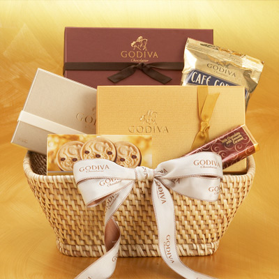 Godiva medium assorted mix gift basket