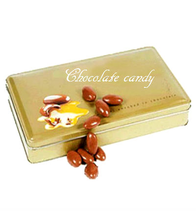 Box of chocolate candy (Candy may vary in type and flavor)