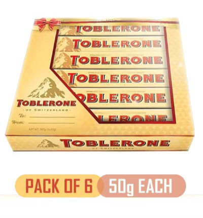 Toblerone chocolate candy (Substitution may apply if item is unavailable)