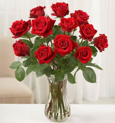 12 Kisses with FREE vase