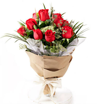 11 red Rose bouquet