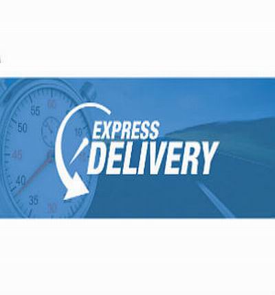 Express your delivery, including same day deliveries.
