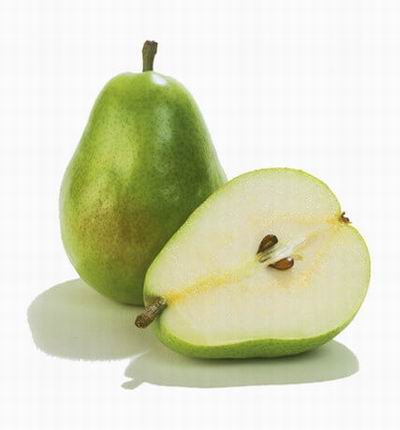 3 Green Pears