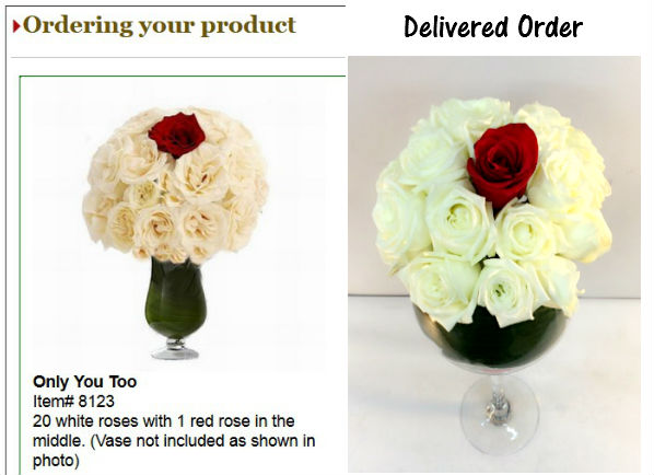 Japanroses.com flower order comparison 2
