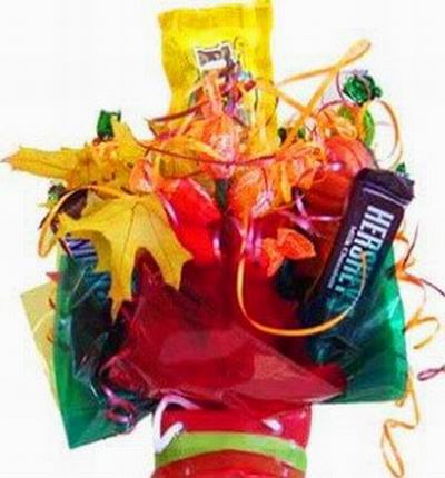 Candy in wrapping