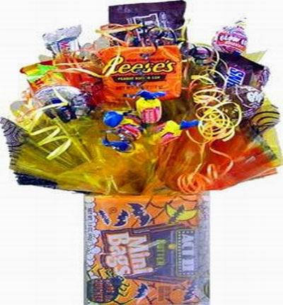 Bouquet of a mix of candies