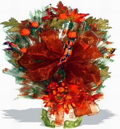 Orange Roses in wrapping